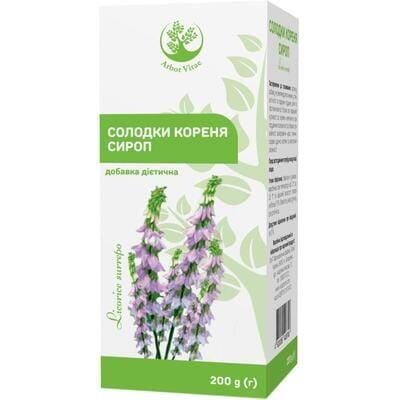 Солодки кореня Arbor Vitae сироп по 200 г у флак.