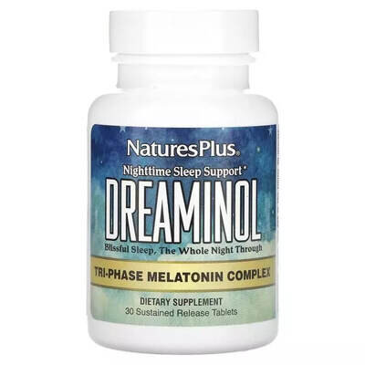 Комплекс для міцного сну Nature's Plus Dreaminol таблетки №30