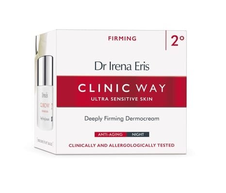 Крем для обличчя Dr. Irena Eris Clinic Way Глибоко зміцнюючий нічний - 2°, 50 мл