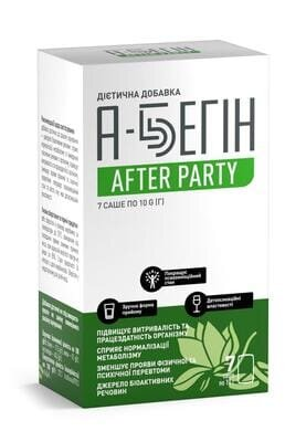 А-Бегін After Party порошок для орального розчину по 10 г №7 у саше