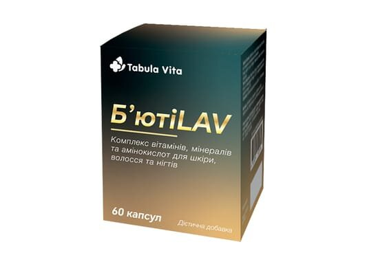 Б'ютіLAV Табула Віта капсули №60
