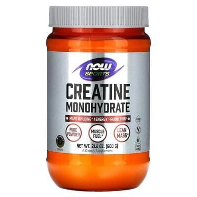 Креатин моногідрат NOW Creatine Monohydrate Powder, 600 г