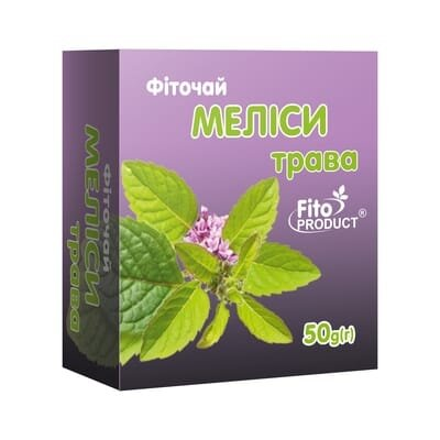 Фіточай Фітопродукт Меліси трава по 50 г
