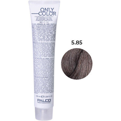 Крем-фарба для волосся Palco Professional Only Color безаміачна № 5.85 шоколад, 100 мл