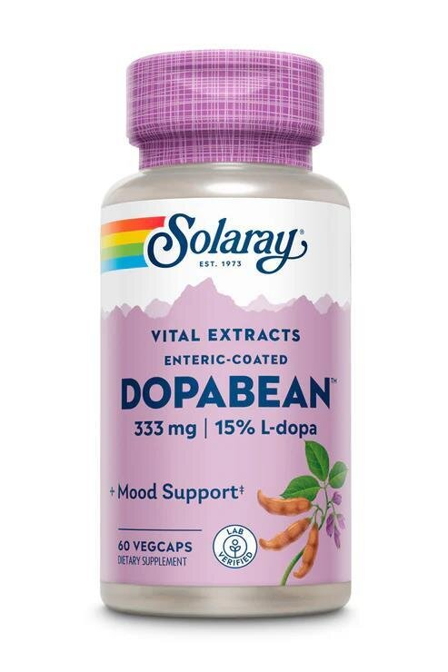 Мукуна пекуча Solaray Mucuna Pruriens 333 мг, 60 капсул