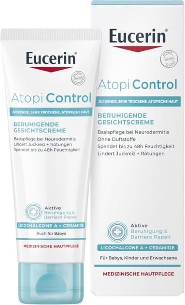 Крем Eucerin AtopiControl заспокійливий, для сухої та атопічної шкіри, 50 мл