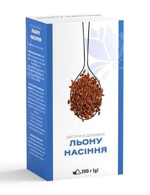 Льону насіння по 200 г у пач. Ronpharm