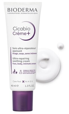 Крем для обличчя та тіла Bioderma Cicabio Cream+ відновлюючий та заспокійливий, 40 мл
