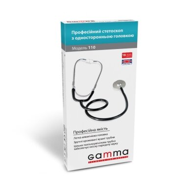 Стетоскоп Gamma 110 з односторонньою головкою