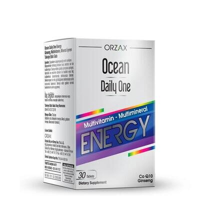 Вітамінно-мінеральний комплекс Orzax Ocean Daily One Energy, 30 таблеток