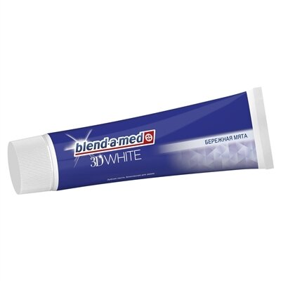 Зубна паста Blend-a-med 3D White Бережна м'ята, 100 мл