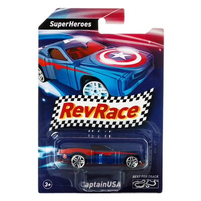 Іграшка RevRace автомобіль супергерої КапітанСША