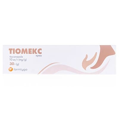 Тіомекс крем 10 мг/г по 30 г у тубах