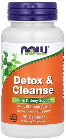 Детокс та очищення NOW Detox & Cleanse вег. капсули №90