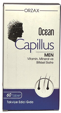 Комплекс для чоловіків Orzax Ocean Capillus Men, 60 таблеток