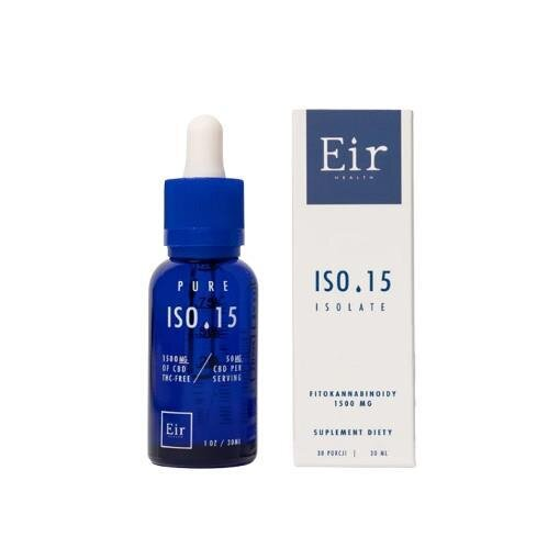 Олія CBD Eir Health ISO №15 чиста олія ізолят, 30 мл