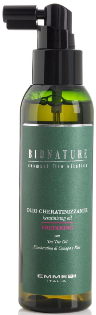 Масло для волосся Emmebi Italia Bionature кератинізуюче, 125 мл
