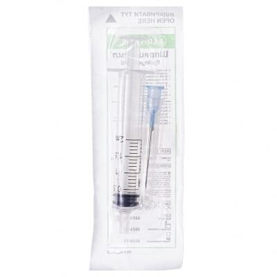 Шприц 2 мл Medicare Syringe 3-компонентний з голкою 23G (0,6 мм х 25 мм), 1 штука