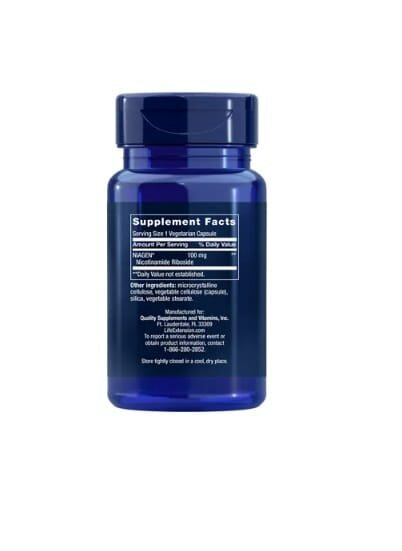 Нікотинамід рибозид Life Extension NAD+ (Nicotinamide Riboside) 100 мг, 30 капсул