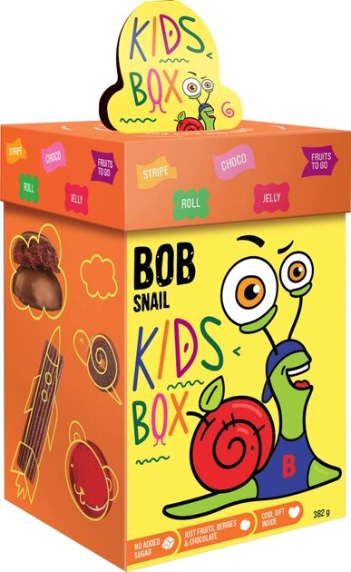 Набір Bob Snail Kids Box з іграшкою та квестом, 382 г