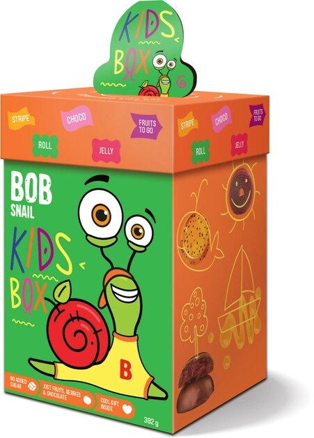 Набір Bob Snail Kids Box з іграшкою та квестом, 382 г