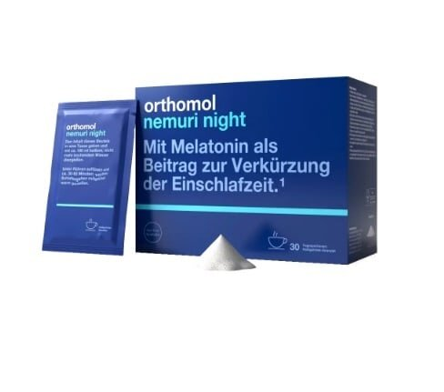 Ортомол Nemuri night здоровий сон пакетики з гранулами №30