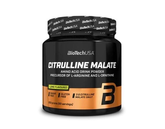 Цитрулін малат Biotech Citrulline Malate lime, 300 г