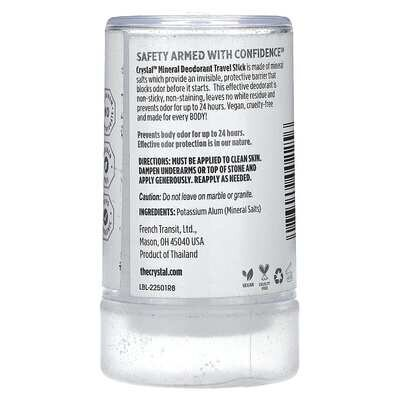 Дезодорант-стік Crystal Mineral Unscented без алюмінію, 40 г
