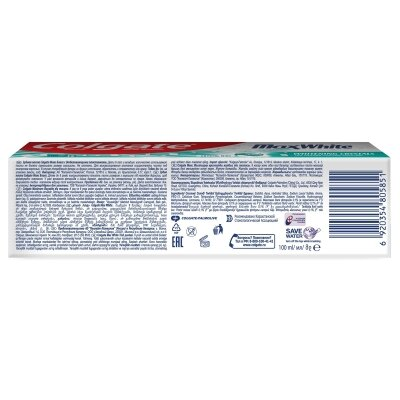 Зубна паста Colgate Макс Блиск Кришталева м'ята, 100 мл