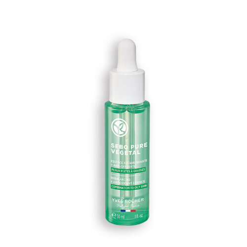 Есенція для обличчя Yves Rocher Sebo Pure Vegetal Антиоксидант, матовість, 30 мл