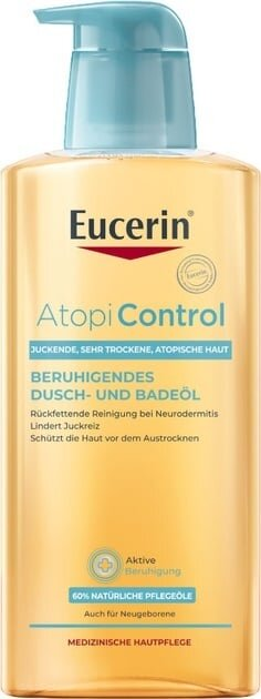 Олія Eucerin AtopiControl очищуюча для атопічної шкіри (63173), 400 мл