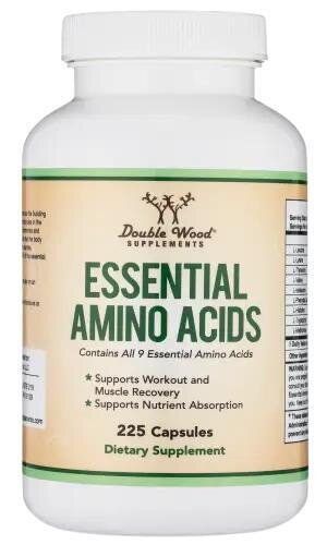 Добавка незамінних амінокислот Double Wood Essential Amino Acids, 225 капсул