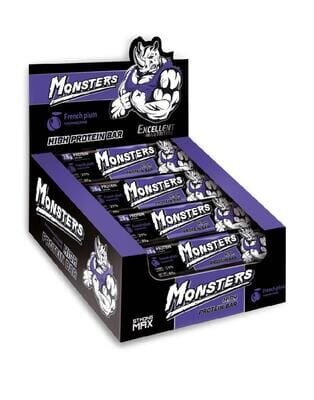 Батончик протеїновий Monsters High Protein Bar з чорносливом, 20 штук по 80 г