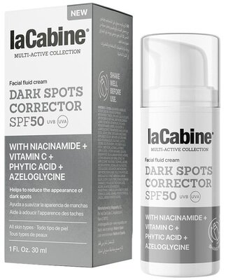 Крем-флюїд для обличчя La Cabine Dark Spots Corrector проти пігментних плям SPF50, 30 мл