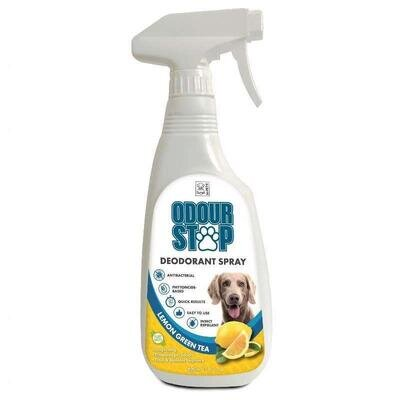 Спрей M-Pets Odour Stop Deodorant Spray для видалення запаху тварин з ароматом лимону і зеленого чаю, 500 мл