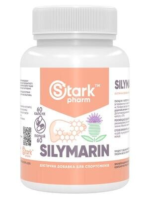 Здоров'я печінки Stark Pharm Stark Silymarin 500 мг, 60 капсул