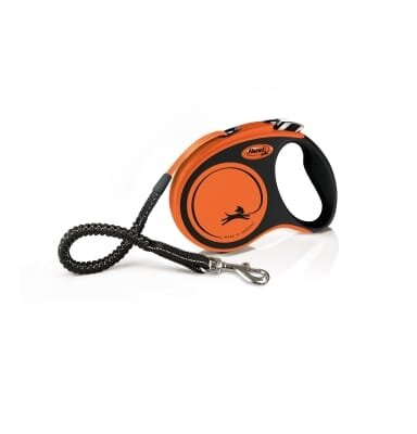 Повідець-рулетка Flexi Xtreme S стрічка 5м/20кг помаранчевий 34200
