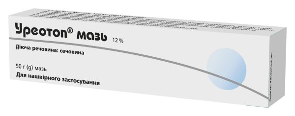 Уреотоп мазь 12 % по 50 г у тубах
