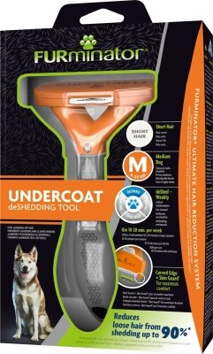 Фурмінатор FURminator для собак з короткою шерстю, розмір М