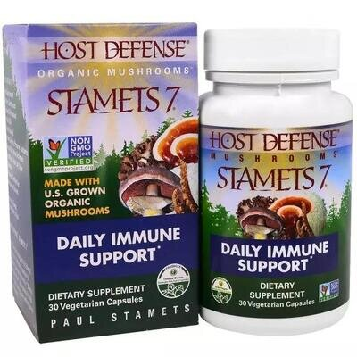 Грибний комплекс Fungi Perfecti Stamets 7 Daily Immune Support, 30 вегетаріанських капсул