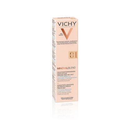 Тональний засіб Vichy Mineralblend зволожуючий, тон 01, 30 мл