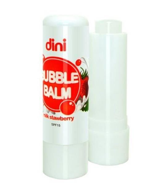 Помада гігієнічна Dini Bubble Balm полуниця 4,5 г