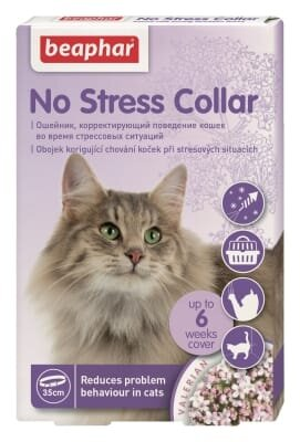 Нашийник Beaphar No Stress Collar для кішок, заспокійливий, 35 см