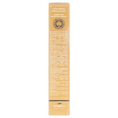 Зубна паста Dentissimo Gold Advanced Whitening відбілююча, 75 мл