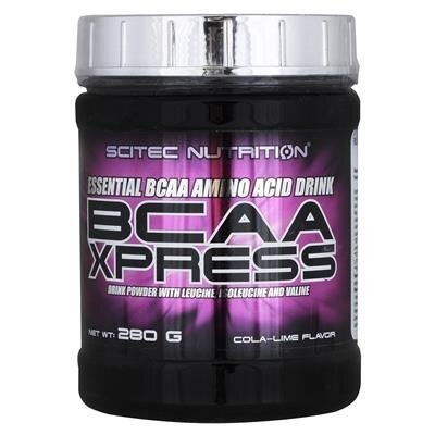 Амінокислота Scitec Nutrition BCAA Xpress, кола-лайм, 280 г