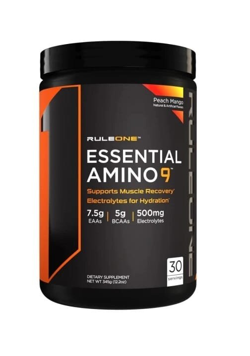 Амінокислота R1 (Rule One) Essential Amino 9 персик і манго, 345 г