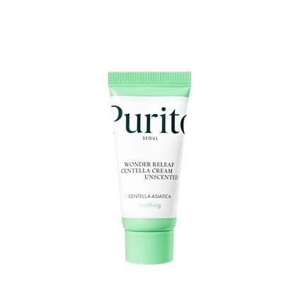 Крем для обличчя Purito Seoul Wonder Releaf Centella без олій для чутливої шкіри, 12 мл