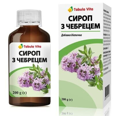 Сироп з чебрецем Табула Віта, 200 г