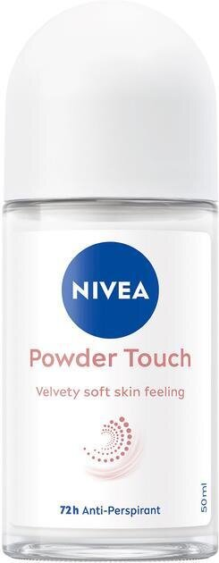 Дезодорант-антиперспірант кульковий Nivea Powder Touch Ефект Пудри 72h (82280), 50 мл