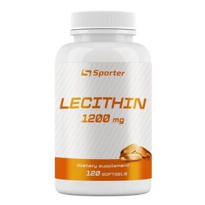 Лецитин Sporter Lecithin 1200 мг м'які капсули №120